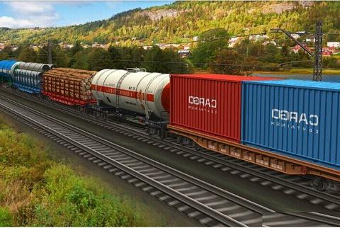 Qianno Freight Company for the international railway transport business operation steps process)