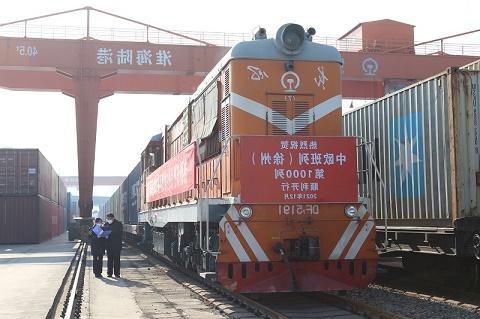 Recently, the total number of Xuzhou China-Europe train has exceeded 10,000, making an important contribution to the development of the export economy